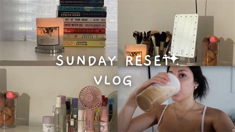 Sunday Reset Routinecleaning Organizing My Apartment Youtube