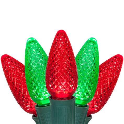 Christmas Lights - C9 Green / Red Commercial LED Christmas Lights