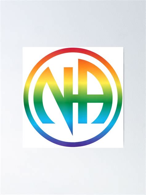 Narcotics Clean Sober Na Aa Recovery Proud Sobriety Lgbt Gay Poster