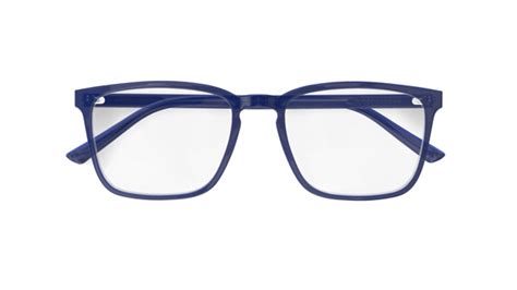 Specsavers Mens Glasses Birchwood Blue Square Plastic Bio Based Acetate Frame 149