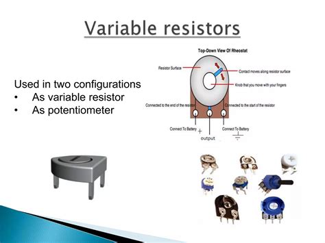 basic electronics components | PPT