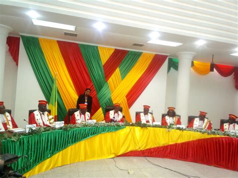 Cour Constitutionnelle Les Nouveaux Membres Officiellement Install S