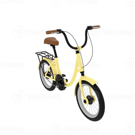 Bike Front View 3d Illustration Transparent Background 21017112 Png