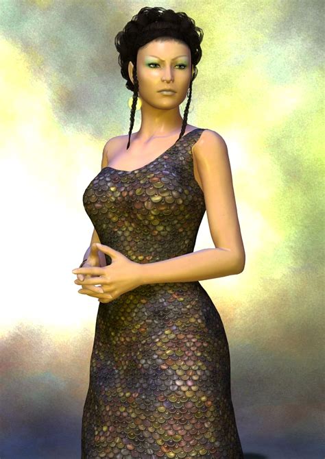 Portrait Of A Romulan Woman By Timberoo On Deviantart