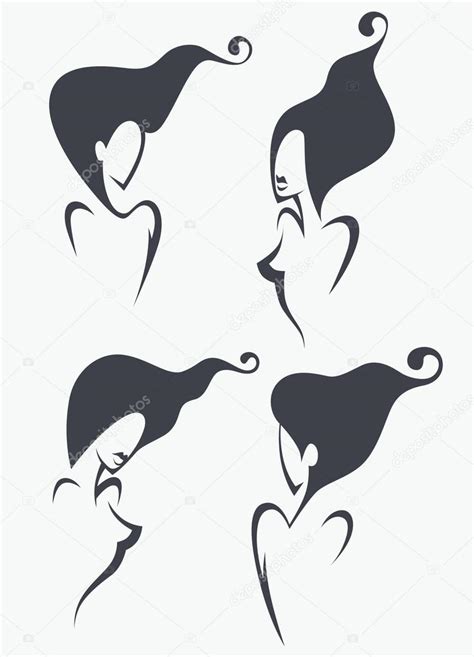 Colecci N Vectorial De Im Genes De Chicas Desnudas Para Salones De Spa