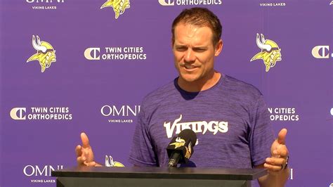 Kevin O Connell Offers Vikings Training Camp Update Kstp