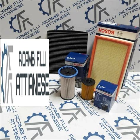 Kit Tagliando 4 Filtri Bosch Golf 7 Vii A3 1 6 2 0 Tdi Skoda Octavia