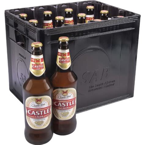 Castle Lager Beer Bottles 12 X 750ml Beer Beer And Cider Drinks