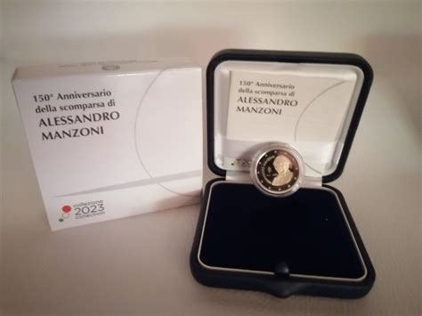 Italien 2 Euro 2023 Alessandro Manzoni Aeronautica Militare 2