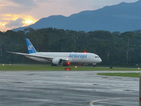 Llega A La Ceiba Tercer Vuelo De Air Europa Con Pasajeros