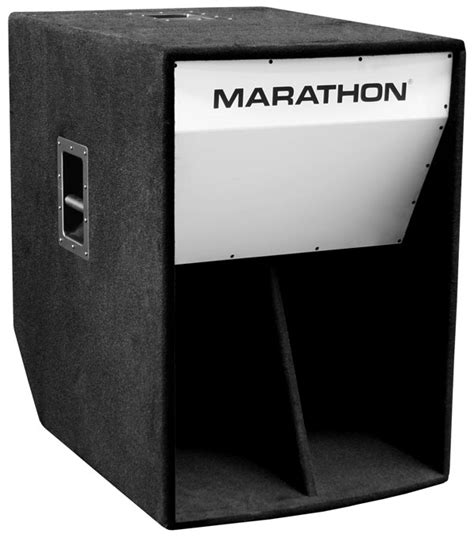 Ml 36 18 Inch Folded Horn High Power Bass Cabinet Marathon Professional Av Iq