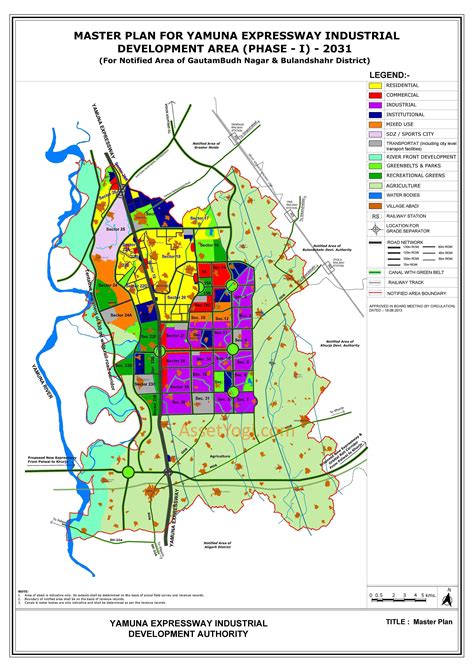 Yamuna Expressway Master Plan 2031 2021 Map And Summary Master Plan