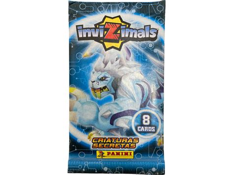 Invizimals Pacote 8 Cartas Criaturas Secretas Panini Juguetilandia