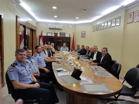 Visita Ilustre En La Comandancia De La Polic A Nacional Polic A Nacional