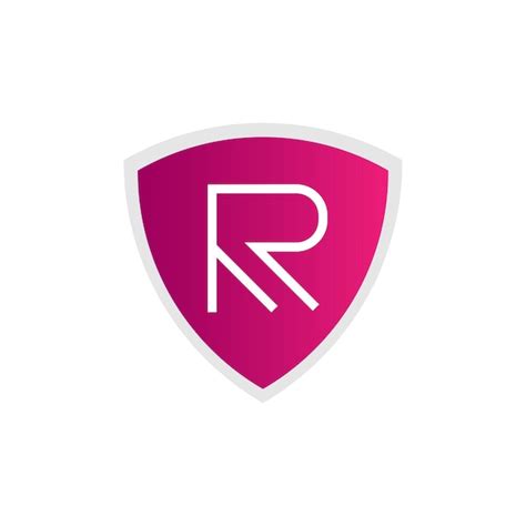 Premium Vector Initial Letter R Logo Design Outstanding Creative