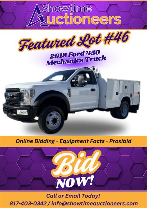 🔥 Work-Ready Equipment Auction... - Showtime Auctioneers, LLC | Facebook