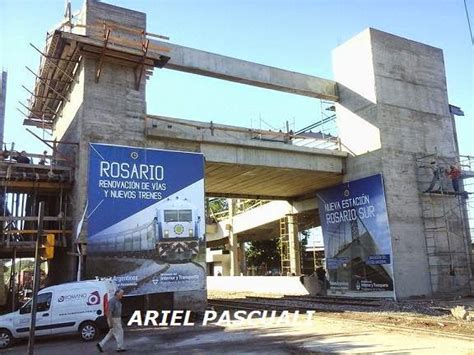 CRÓNICA FERROVIARIA Siguen los trabajos en la obra de construcción de