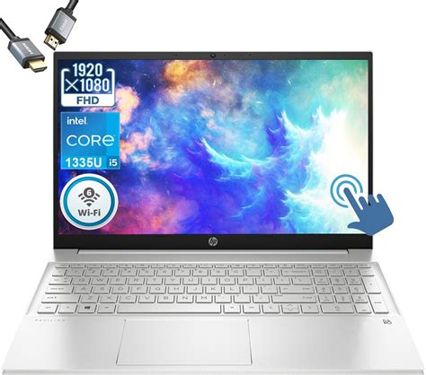 HP Pavilion Portátil con visualización táctil de 15 6 Intel Core