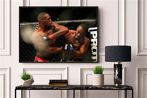 Jon Jones Chokes Out Lyoto Machida Poster MMA Poster UFC Etsy