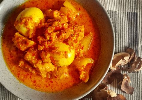 Resep Gulai Telur Krecek Kikil Oleh Yuanisa Pardi Cookpad