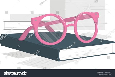 Reading Glasses Illustration Stock Vector Stock Vector Royalty Free