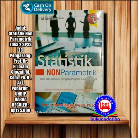 BUKU STATISTIK NONPARAMETRIK TEORI DAN APLIKASI DENGAN PROGRAM IBM SPSS