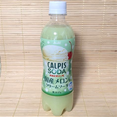 Calpis Soda Melon Cream Soda Napajapan