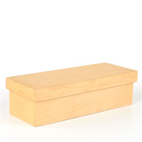 Unfinished Rectangular Wooden Box Crates And Boxes Wood Crafts Craft Supplies Factory