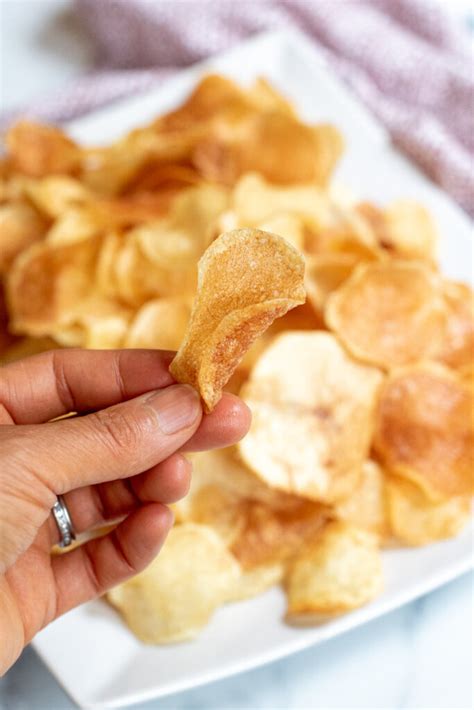 Homemade Potato Chips Served From Scratch