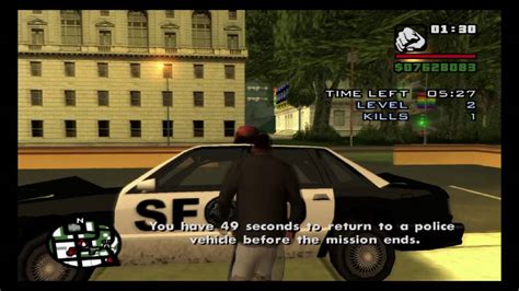 Grand Theft Auto San Andreas How To Get Easy Vigilante Police