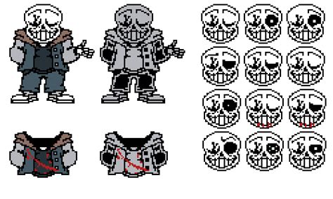 Pixilart Sfe Sans Redesign By Undertale Pixil