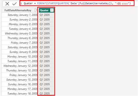 2 Ways To Extract Quarter From Date In Power BI Power Tech Tips