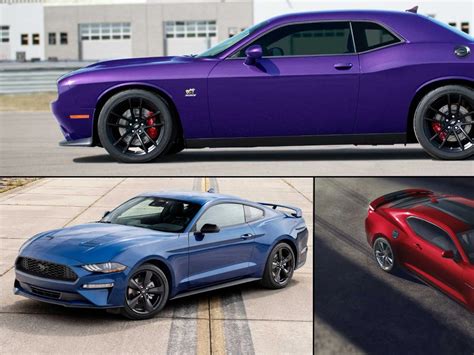 Descubrir 45 Imagen Mustang Vs Camaro Vs Challenger Vs Charger Abzlocalmx