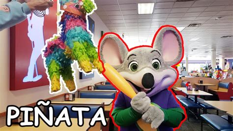 Chuck E Cheese And The PiÑata Watch Chuck E Cheese Get That Pinata Youtube