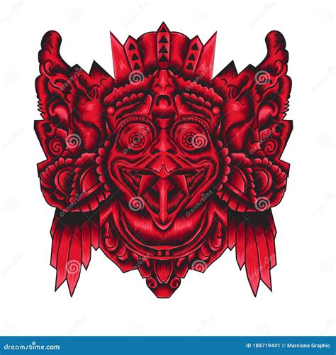 Garuda Wisnu Kencana Culture Indonesian Mascot Logo Design Cartoon