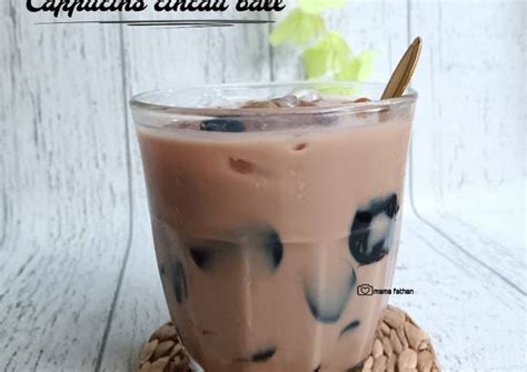 Resep Cappucino Cincau Ball Oleh Mama Fathan Cookpad