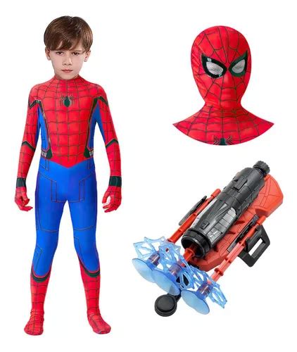 Spiderman Heroes Expedition Hombre Araña Niños Cosplay Ropa MercadoLibre