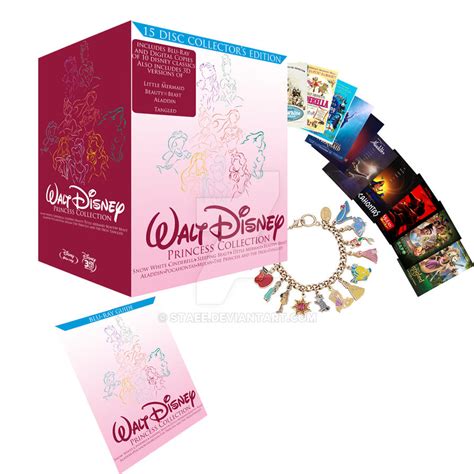 Walt Disney Princess Blu-Ray collection(Full View) by staee on DeviantArt