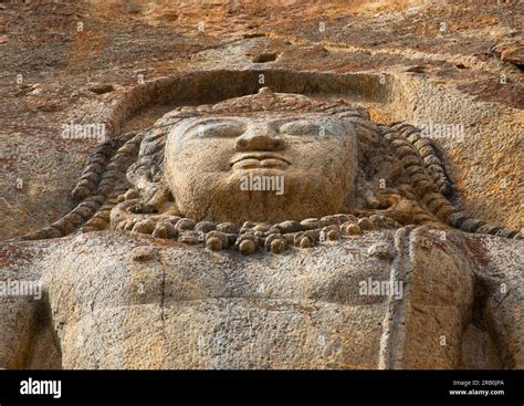 Future Buddha Sculpture Aka Mulbekh Chamba In Mulbekh Gompa Ladakh