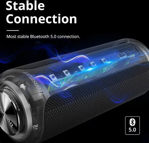 Tronsmart T6 Plus Upgraded Edition Outdoor Speaker, SoundPulse ...