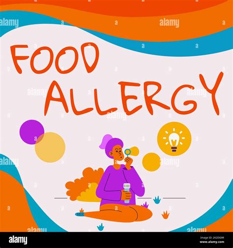 Inspiration Showing Sign Food Allergy Internet Concept Immune System
