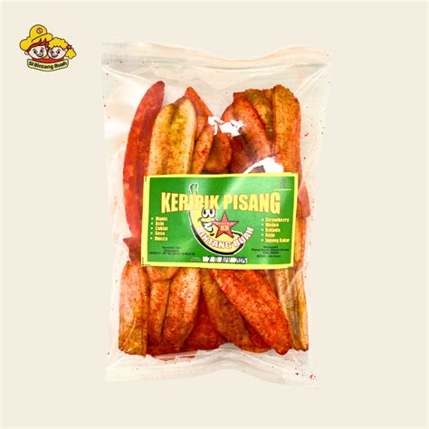 Jual Keripik Pisang Kepok Renyah Rasa Jagung Bakar Si Bintang Buah