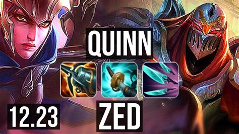 Quinn Vs Zed Mid Rank Quinn Godlike Games Kr