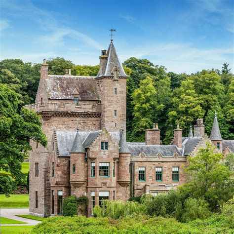 Guthrie Castle Is A Castle And Country House In Angus Scotland It Is