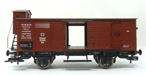 Fleischmann K Kpev Brown Goods Wagon Altona Mint Boxed Nt