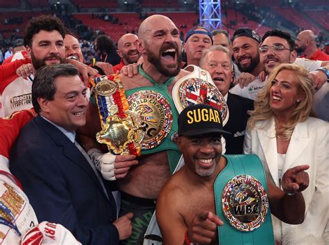 Presidente Del Cmb Sugiere Una Pelea Entre Tyson Fury Y Oleksandr Usyk