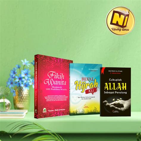 Jual Paket Buku Wanita Hijrah Fikih Wanita Bekal Hijrahku Cukuplah