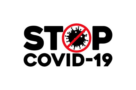 Covid 19 Coronavirus Logo Design. Covid 19 Coronavirus 9884466 Vector ...