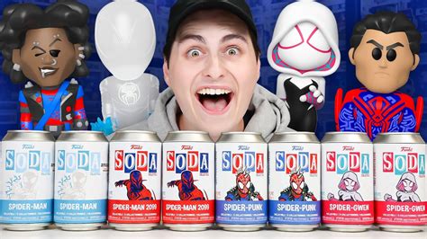 CHASES Opening More Spider Man Across The Spider Verse Funko Sodas