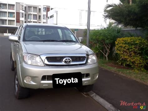 Toyota Hilux Any For Sale Flic En Flac Mauritius